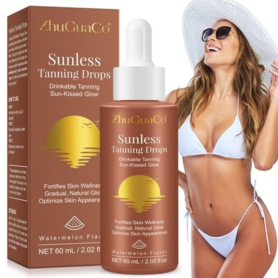Sunless Bräunungstropfen, Dolce Tan Love Drop, 60 ml (1er Pack), Bronze 