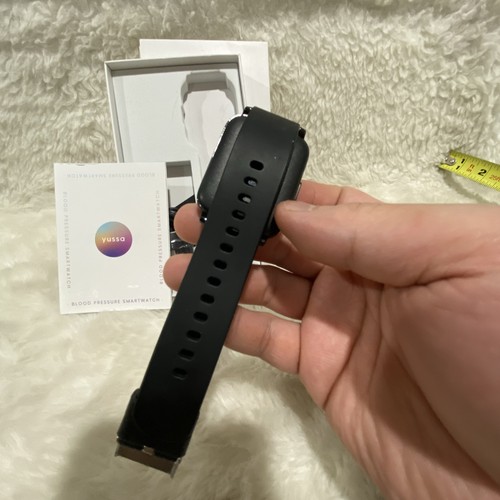 Yussa Blutdruckmessgerät Aktivitätstracker Smartwatch Wasserdicht Unisex Schwarz - Bild 5 von 12