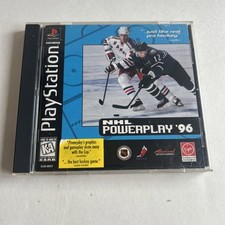 NHL Powerplay '96 - Playstation - Video Game - With Manual And Reg Card