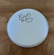 * BUTCH VIG * signed 10" drumhead * GARBAGE * NIRVANA * DRUMMER *