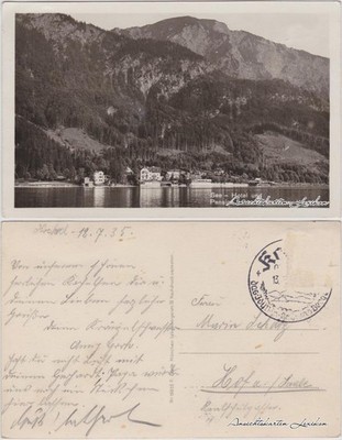Kochel am See See - Hotel und Pension ''Grauer Bär'' am Kochelsee 1935