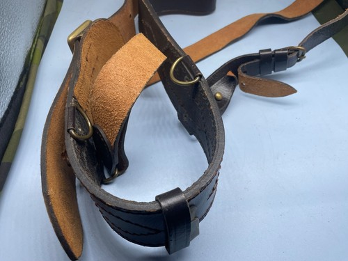 Original WW1 / WW2 British Army Officer's Sam Browne Leather Belt - Picture 4 of 7