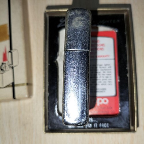 Zippo 3 Barrel Made between 1947 and 1949 Nickel - Bild 3 von 10