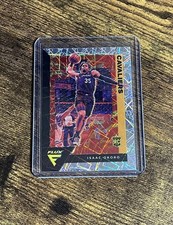 2020-21 Panini Flux Basketball #213 Isaac Okoro Laser Prizm Rookie RC Cavaliers