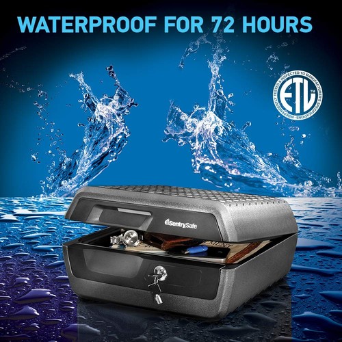SentrySafe CHW30220 Scatola ignifuga e scatola impermeabile con serratura a chiave 0,36 cubic - Foto 3 di 8
