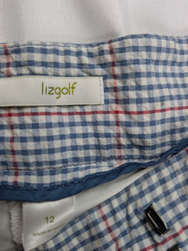 LizGolf Plaid Skort Size 12 - Picture 5 of 8