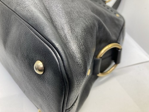 used YVES SAINT LAURENT Muse Handbag 156464 Shoulder bag Leather YSL Black 27741 - Bild 7 von 21