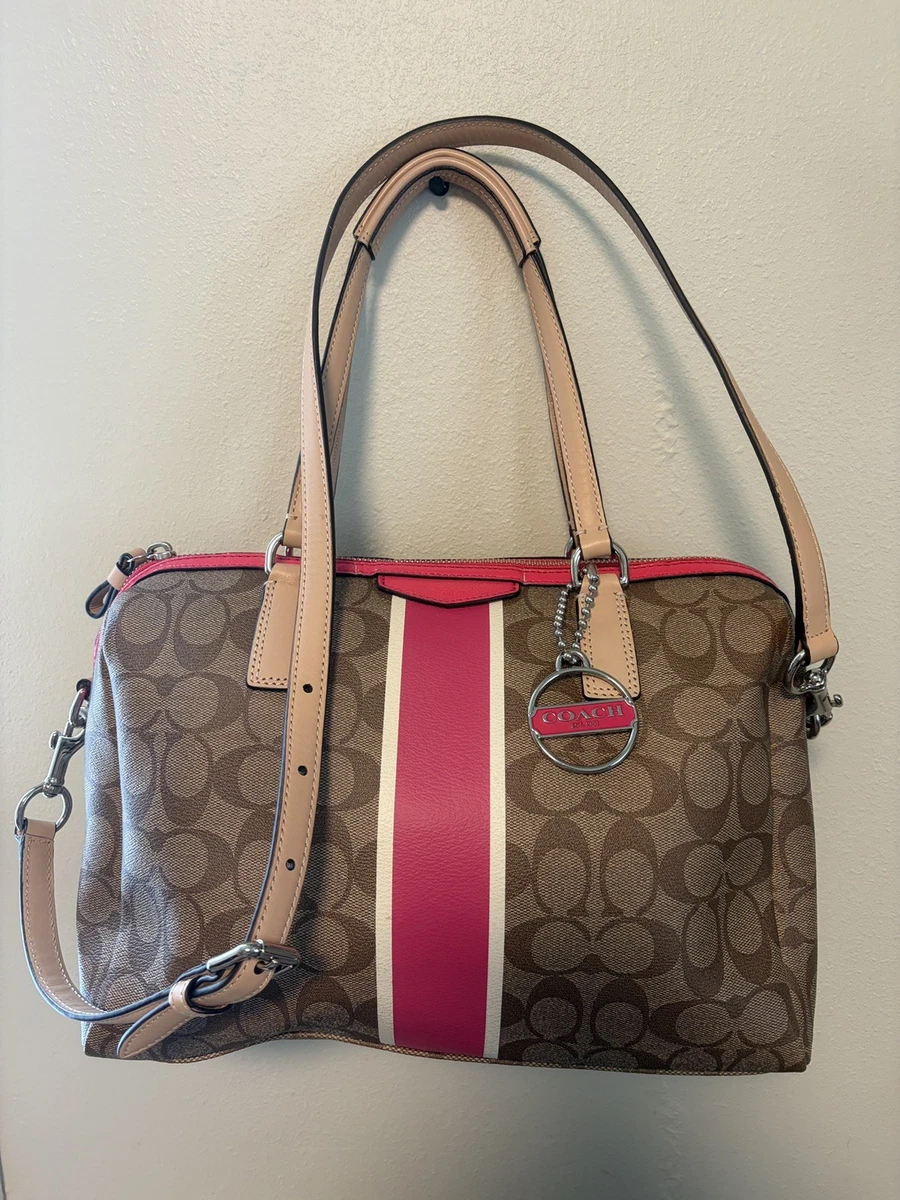 Coach ピンク ショルダーバッグ バッグ & ハンドバッグ 女性用 | eBay