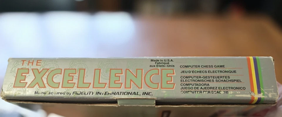 The Excellence Sensory Chess Computer Game 1980s Fidelity International #6080 - Image 4 of 4