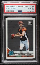 2019 Panini Donruss Optic Rated Rookie Ryan Finley #156 PSA 10 GEM MT 1z6