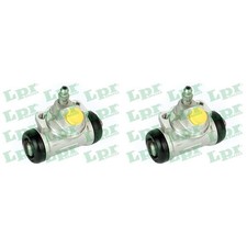 2x LPR CILINDRO FRENO RUOTA CILINDRO RUOTA SINISTRO + DESTRO POSTERIORE adatto per NISSAN 100NX