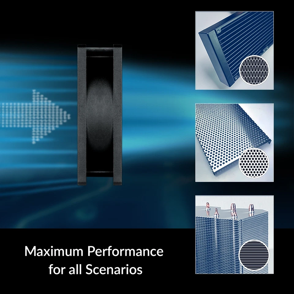 ARCTIC P8 MAX High-Performance PC Case Fan 80mm Cooler silent 0 db 500-5000 RPM - Image 3 of 4