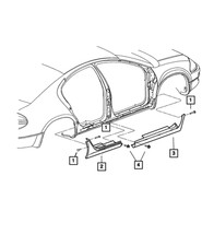 Genuine Mopar Rivet Right 06513482AA