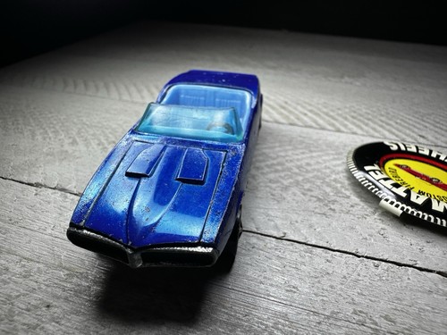 Vintage Hot Wheels Redline 67 Custom Firebird HK Blue With LT Blue/ Int - Picture 2 of 13