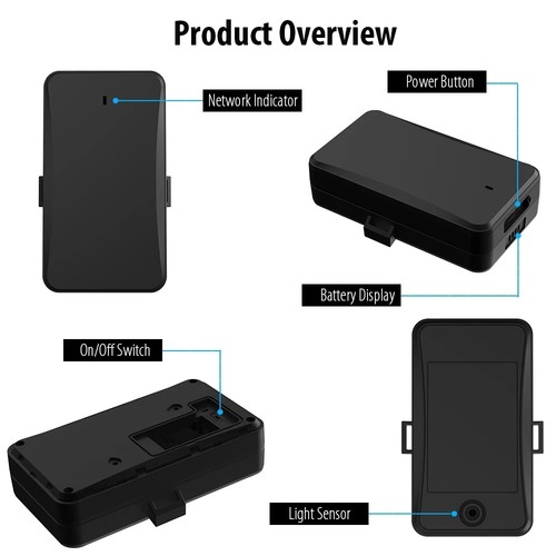 Jimi LL01 4G LTE Magnetic GPS Tracker In Battery Tracking Map Locator For Car - Picture 9 of 11