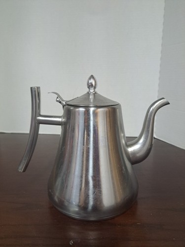 Vintage Stainless Steel Tea/Coffee Pot - Picture 3 of 12