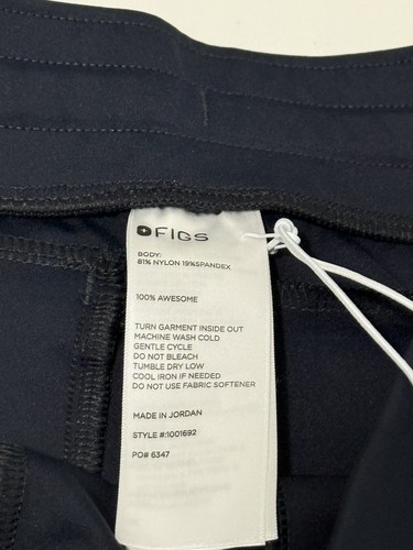 Figs NWT Tena FORMx Slim Tapered Scrub Pants Women’s Size XS Regular Black - Picture 4 of 8