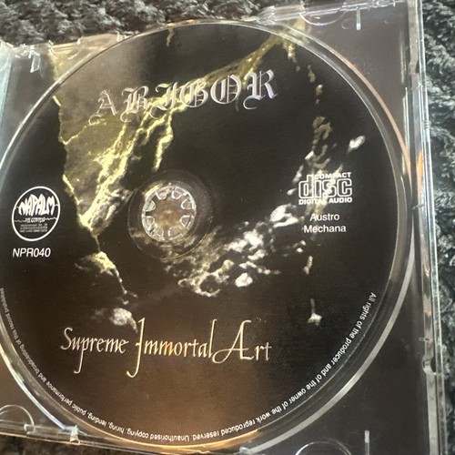 Abigor - Supreme Immortal Art 1998 Napalm Records - NPR 040 OG Rarität selten - Bild 10 von 20