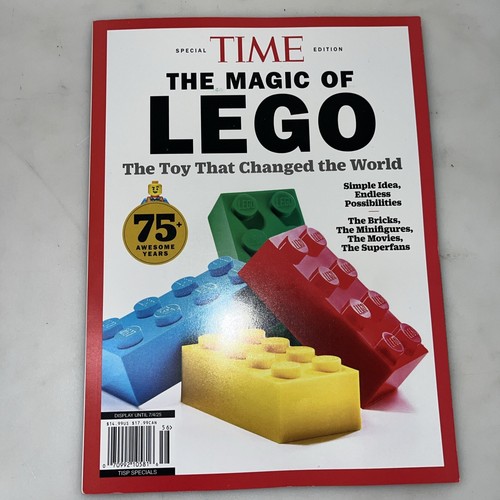 Time Magazine 2024 MAGIC OF LEGO 75 Awesome Years SPIELZEUG, DAS DIE WELT VERÄNDERTE