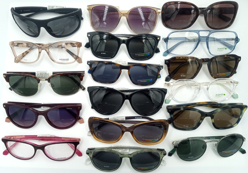Polaroid Sunglasses Mens/Womens Glasses CHOOSE SIZE/COLOR/MODEL/FRAME Eyeglasses - Picture 3 of 56