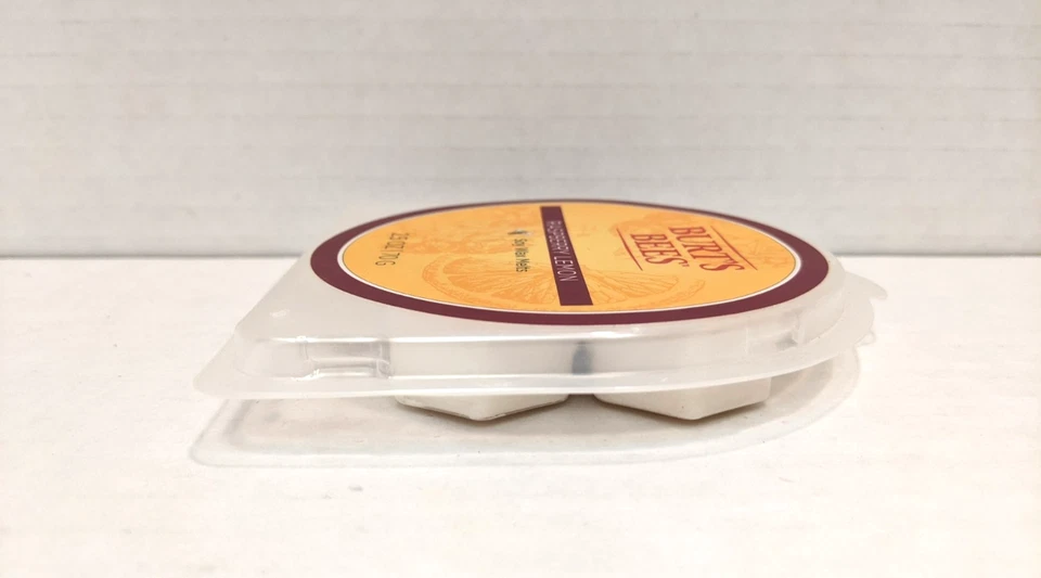 Burt's Bees Frambuesa Limón Soja Cera Se Derrete 2.5oz 70g Descontinuado Foto 3 de 3