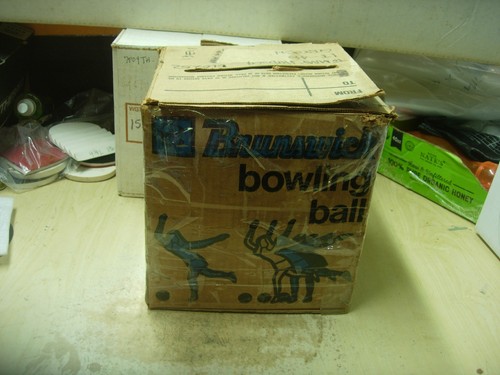 g5 = 16# OLDIE Brunswick USA TOMMY HUDSON LT-48 GRÜN POLYESTER Bowlingkugel - Bild 10 von 14