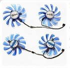 Graphics Card Cooling Fan with Casing For HIS RX580 590 4GB IceQX2 OC Parts