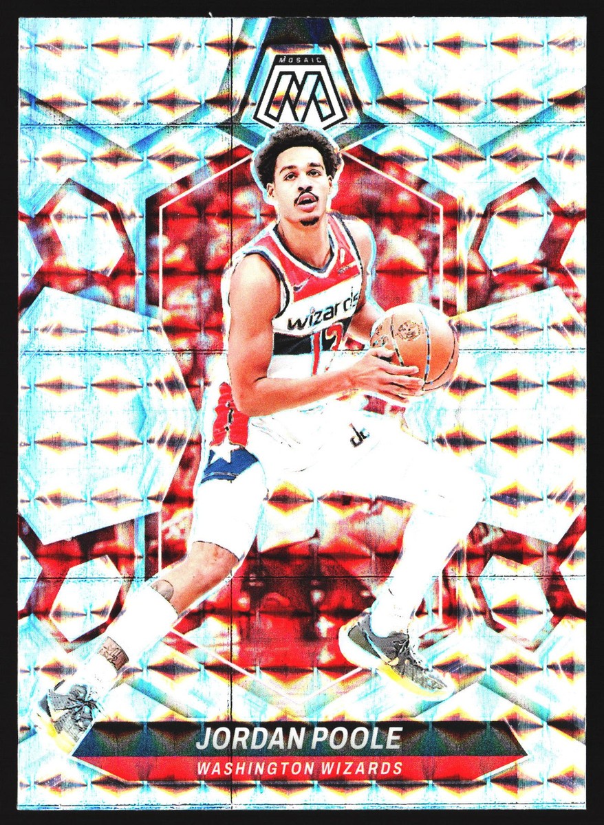 Jordan Poole 2023-24 Panini Mosaic Silver Prizm Washington
