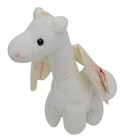 Ty Magic Dragon Retired Beanie Baby Gold Wings Pvc Stuffed Animal Plush Toy 9"