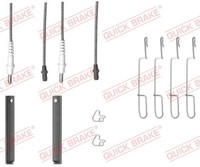 Quick Brake ZubehöRsatz Scheibenbremsbelag 109-1280X FüR Vito Mercedes Bus W638