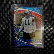 2025 Panini Absolute - Nic Scourton #162 Red White Blue Refractor (RC)