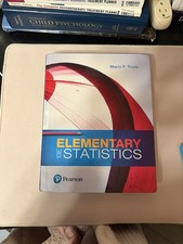 Elementary Statistics by Mario Triola (2017, Hardcover)