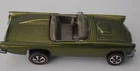 VTG Hot Wheels Redline Classic 1957 T-Bird 1968 Mattel USA Olive Green