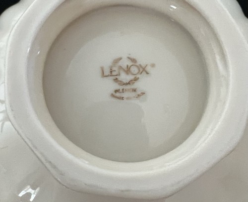 Menge (8) ~ Lenox Symphony 6" Schalen mit 24K Goldrand ~ Vorspeisen/Salate/Mittelstücke - Bild 7 von 10