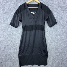 Guess Los Angeles Monteray Dress Womens XS Black LBD Office Chic Two Toned