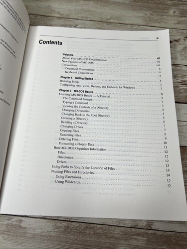 Microsoft Windows For Workgroups & MS-DOS Users Guide Book 1994 - Photo 5/7