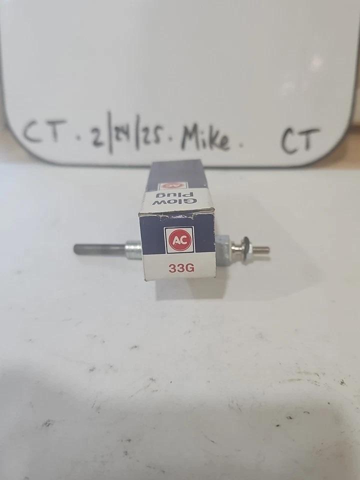 33G AC Delco Glow Plug for Chevy Chevrolet LUV Chevette Pontiac Acadian 1981 - Image 3 of 3