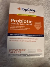 Topcare Digestive Support Probiotic 42 capsules exp: 07/2026