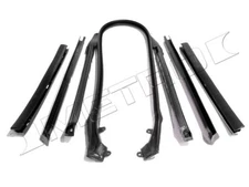 1966-1967 GM 'A' Body Mid Size Convertible Top Roofrail Weatherstrip  Seal Kit