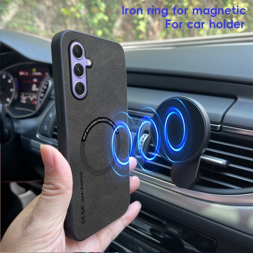 Shockproof Case For Samsung Galaxy A13/A14/A53/A54 5G PU Leather Mag Safe Cover - Picture 63 of 63