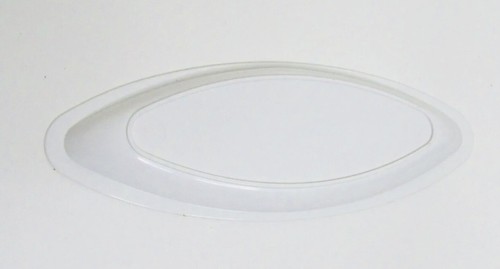 George Foreman Grill Grease Drip Tray Catcher Replacement 9.25" Oval White - Picture 3 of 5