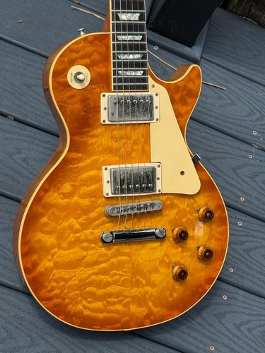 1982 Gibson Les Paul Std. 80 Heritage Elite 1 of a kind Quilted Maple & Minty. - Picture 3 of 14