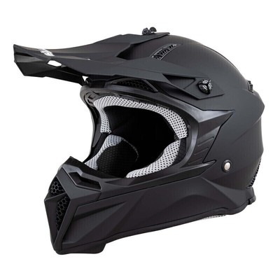 Zamp H77703FM, FX-4 Helmet, Medium, Matte Black, ECE22.05/DOT Approved