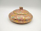 Vintage Royal Winton Grimwades Lidded Dish Gold Leaf With Moriage Flowers  4591  — photo 6