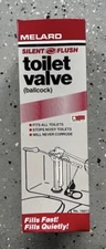Toilet valve (Ball Cock) Silent FlushToilet Plastic Durable Cheap Universal Easy