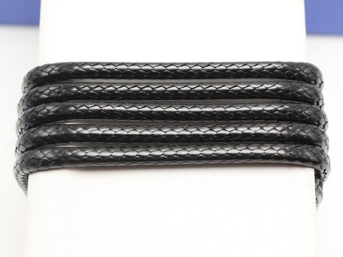 5.5 Yards Round 3mm Korean Waxed Cord String Thread for Bracelet Necklace - Picture 8 of 19