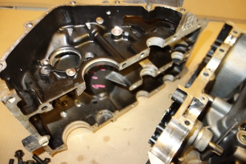 Kawasaki KLE 250 KLE250 Anhelo conjunto de fundas de motor carcasas motor motor - Imagen 10 de 11