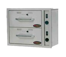 Eagle Group DWW-2BI-120-X RedHots Warming Double Built-in Drawer - 120