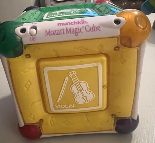 Munchkin Mozart Magic Cube Musical Toy Tested Works Great! Learning Toy - Picture 2 of 6