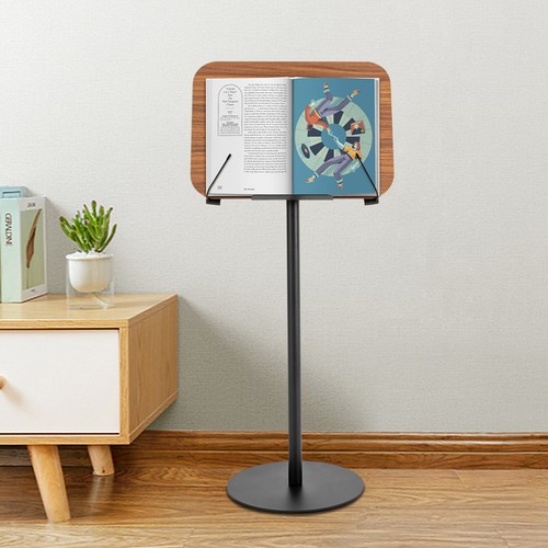 Adjustable Height Floor Book Stand Book Stand For Reading Book Holder Hand Free - Picture 15 of 15